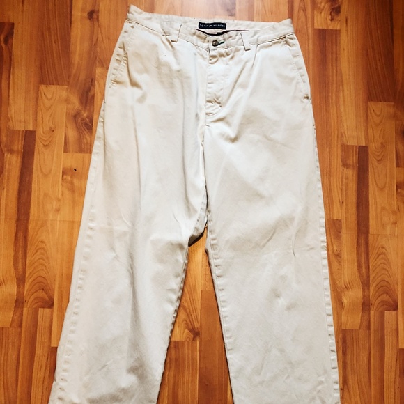 TOMMY HILFIGER COTTON PANTS - Picture 1 of 3